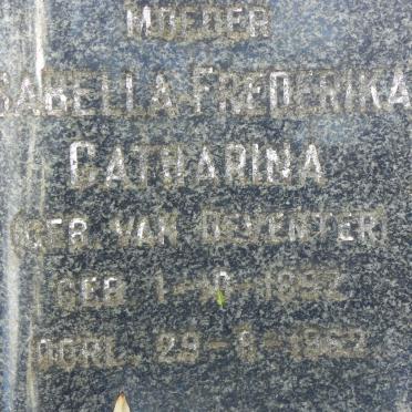 EHRKE Ludwig Willem 1884-1944 &amp; Isabella Frederika Catharina VAN DEVENTER 1892-1962