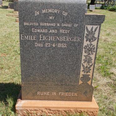 EICHENBERGER Emile -1953