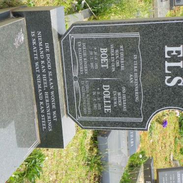 ELS Boet 1921-1997 &amp; Dollie 1923-2011