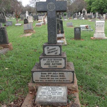 ELLISH John Arthur 1889-1943 &amp; Italia Rosaline 1889-1950