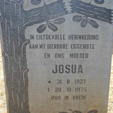 ELOFF Josua 1927-1975