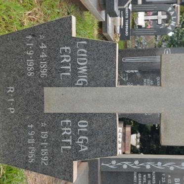 ERTL Ludwig 1896-1988 &amp; Olga 1892-1988