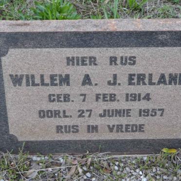 ERLANK Willem A.J. 1914-1957