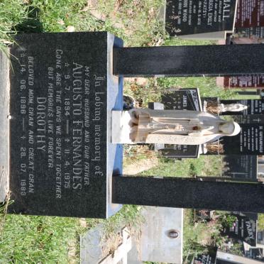 FERNANDES Augusto 1894-1975 &amp; Dorothy 1896-1983