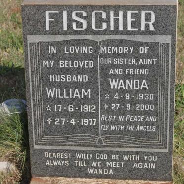 FISHER William 1912-1977 &amp; Wanda 1930-2000