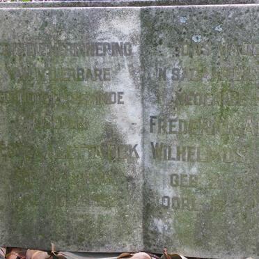 FICK Frederick Anton Wilhelmus 1871-1962 &amp; Hester Aletta 1876-1952