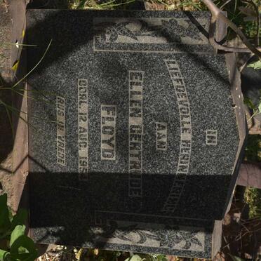 FLOYD Ellen Gertrude -1954