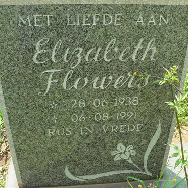 FLOWERS Elizabeth 1938-1991