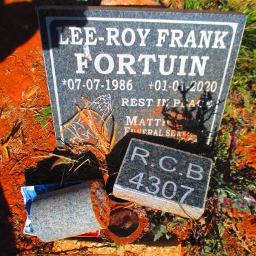 FORTUIN Lee-Roy Frank 1986-2020