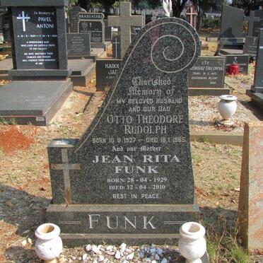 FUNK Otto Theodore Rudolph 1927-1965 &amp; Jean Rita 1929-2010 :: FUNK Ronald Patrick 1952-1985