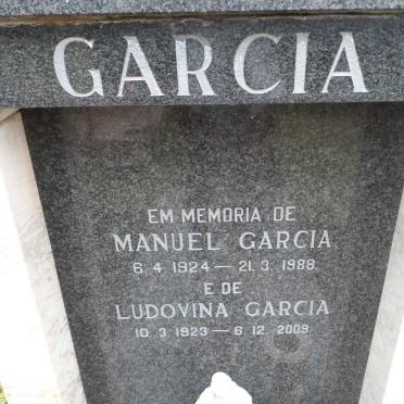 GARCIA Manuel 1924-1988 &amp; Ludovina 1923-2009