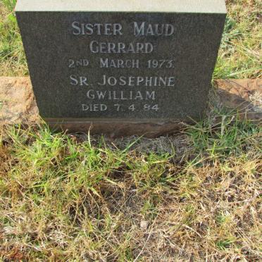 GERRARD Maud -1973 :: GWILLIAM Josephine -1984