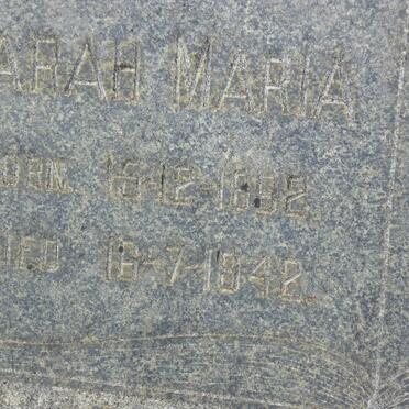 GELDENHUIS Jacobus Antoney 1864-1950 &amp; Sarah Maria 1862-1942