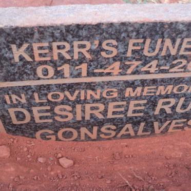 GONSALVES Desiree Ruth