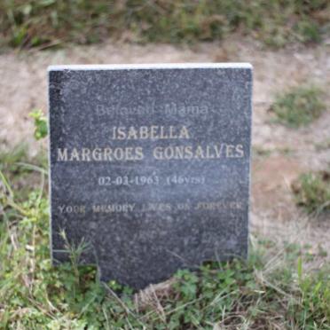 GONSALVES Isabella Margroes -1963
