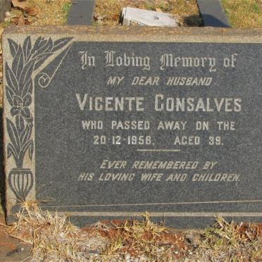 GONSALVES Vicente -1956