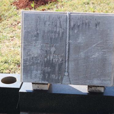 GREGORY Mark 1906-1977