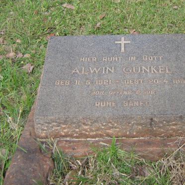 GUNKEL Alwin 1921-1957
