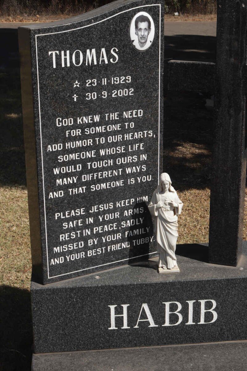 HABIB Thomas 1929-2002