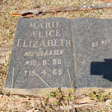 HANSEN Marie Alice Elizabeth nee CLAASEN 1888-1965