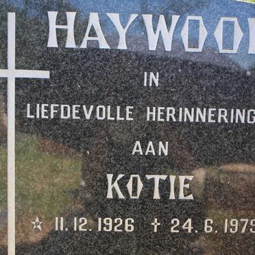 HAYWOOD Kotie 1926-1979