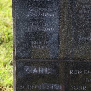 HAWLA Carl Benjamin 1955-2010 :: HAWLA Carl 1931-1991