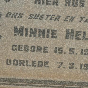 HELM Minnie 1916-1964