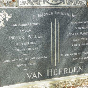 HEERDEN Pieter Willem, van 1890-1973 &amp; Engela Magrietha 1893-1949