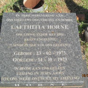 HORNE Laethitia 1973-1973