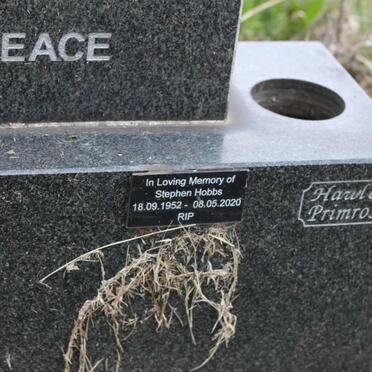 HOBBS Stephen 1952-2020