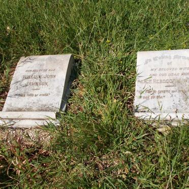 JAMIESON William John &amp; Alice Rebecca