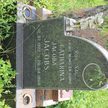 JACOBS Catharina Jacoba 1922-1988