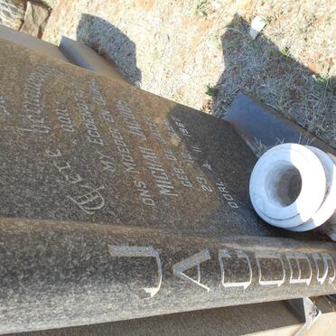 JACOBS Michah nee DE JAGER 1894-1967