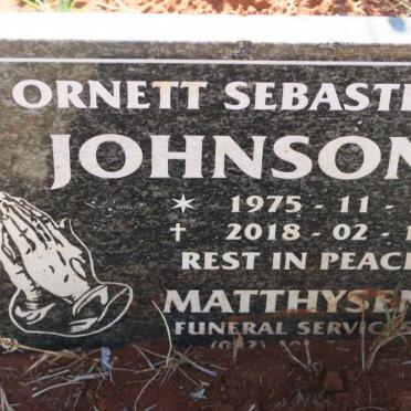 JOHNSON Ornett Sebastian 1975-2018
