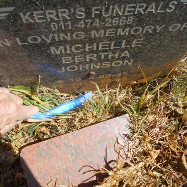 JOHNSON Michelle Bertha 1974-2013