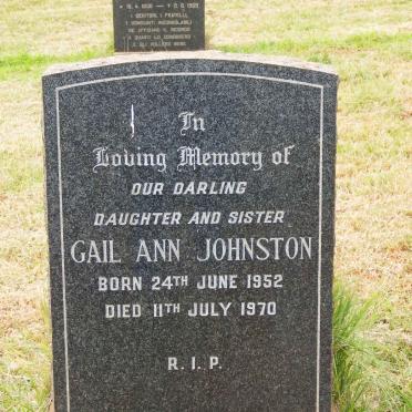 JOHNSTON Gail Ann 1952-1970