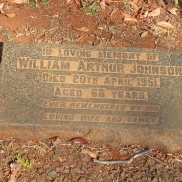JOHNSON William Arthur -1951