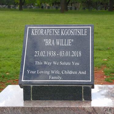 KGOSITSILE Keorapetse 1938-2018