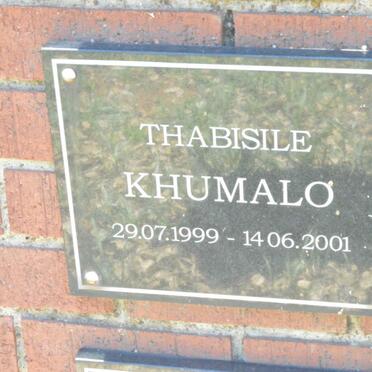 KHUMALO Thabisile 1999-2001