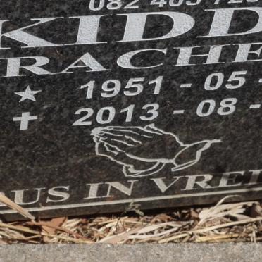 KIDDO Rachel 1951-2013