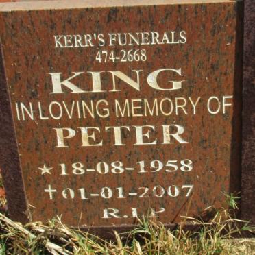 KING Peter 1958-2007