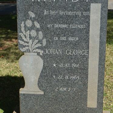 KLINDT Johan George 1912-1965