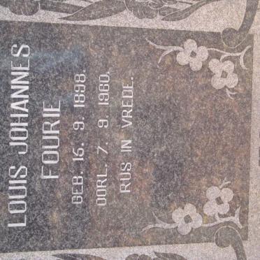 KLERK Louis Johannes Fourie, de 1898-1960