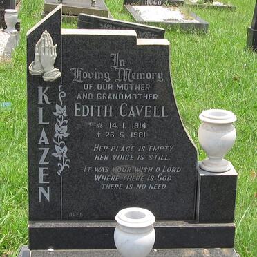 KLAZEN Edith Cavell 1914-1981