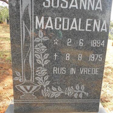 KLEYNHANS Susanna Magdalena 1894-1975