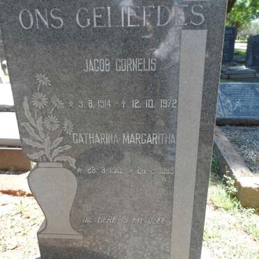 KLEYNHANS Jacob Cornelis 1914-1972 &amp; Catharina Margaritha 1913-1969