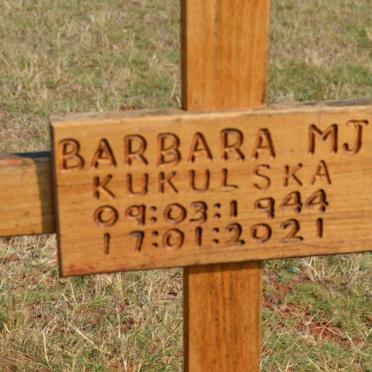 KUKULSKA Barbara M.J. 1944-2021