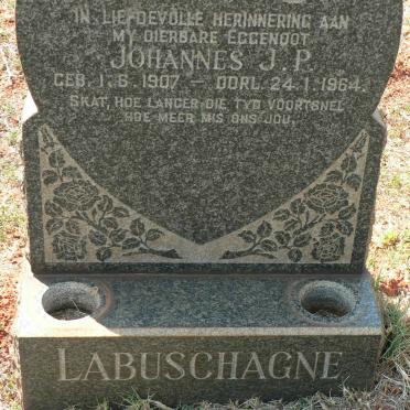 LABUSCHAGNE Johannes J.P. 1907-1964