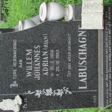 LABUSCHAGNE Willem Johannes Adrian 1956-1983