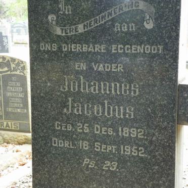 LANDMAN Johannes Jacobus 1892-1952